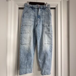 MOTHER Women's Light Blue Boyfriend Jeans